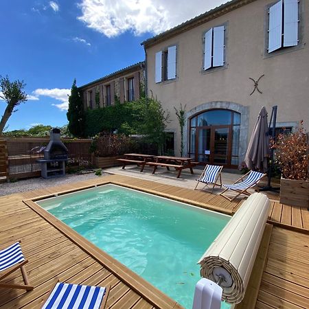Maison, Canal Du Midi Piscine Homps  Zewnętrze zdjęcie