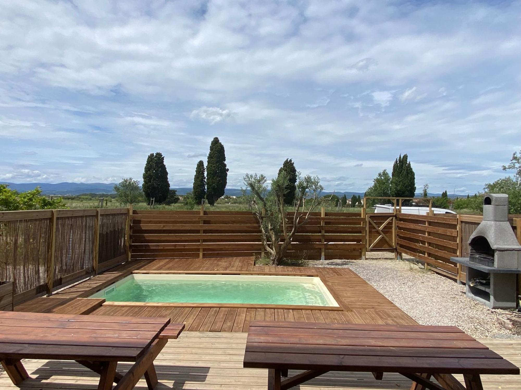 Maison, Canal Du Midi Piscine Homps  Zewnętrze zdjęcie