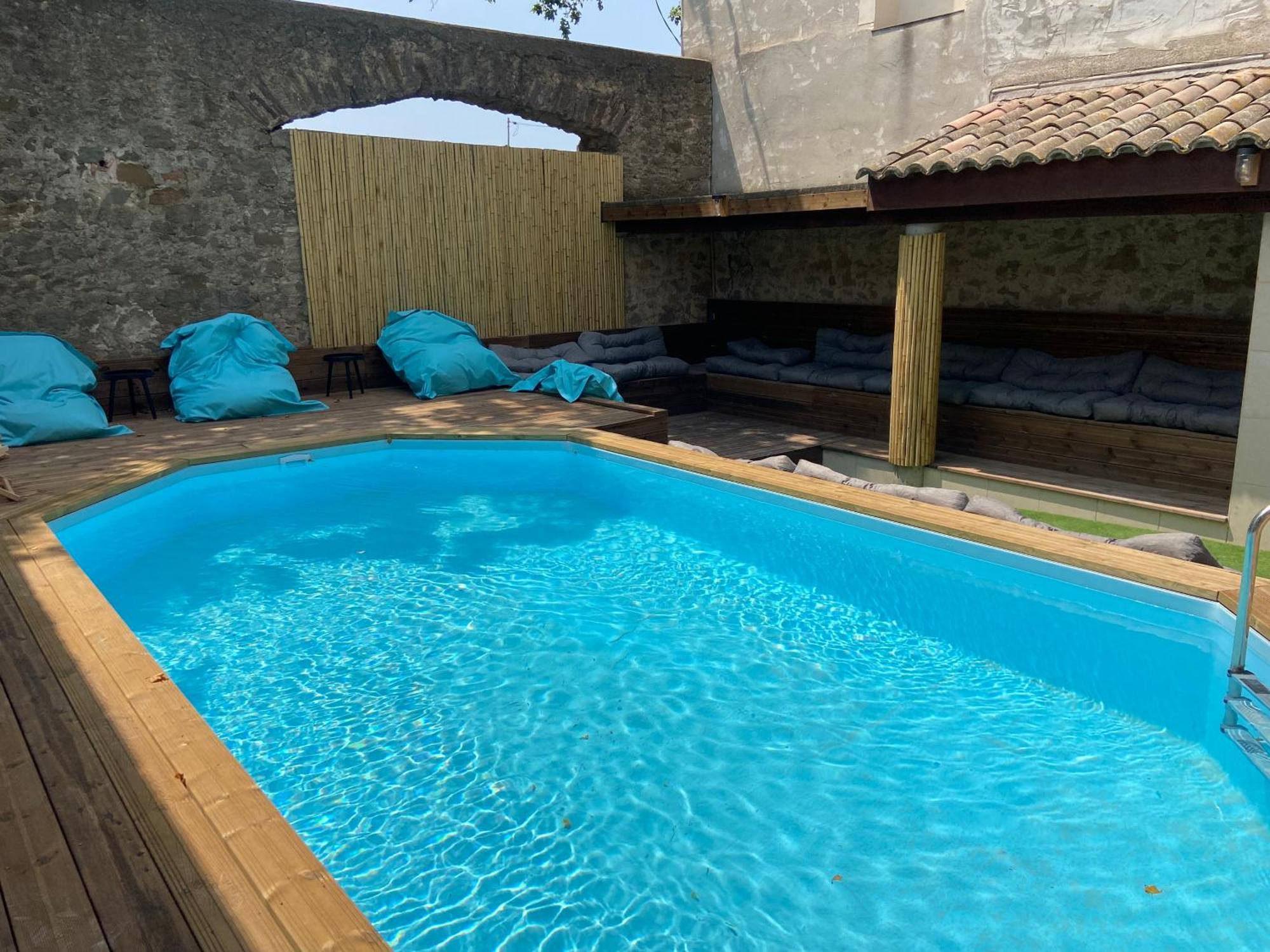 Maison, Canal Du Midi Piscine Homps  Zewnętrze zdjęcie