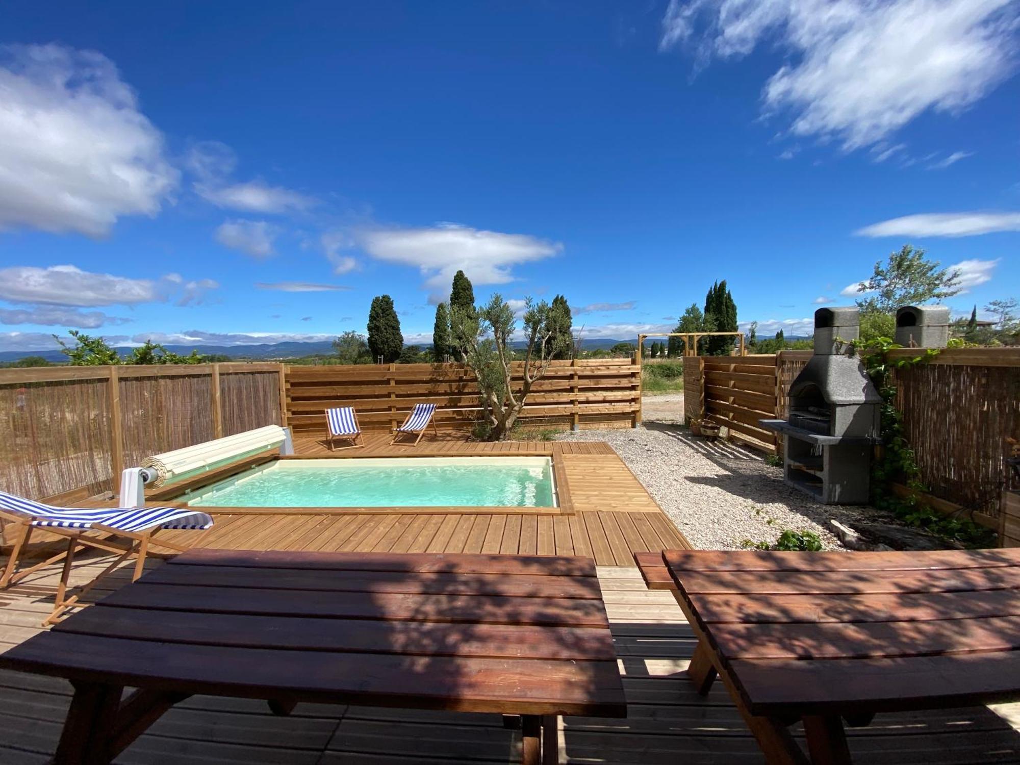 Maison, Canal Du Midi Piscine Homps  Zewnętrze zdjęcie