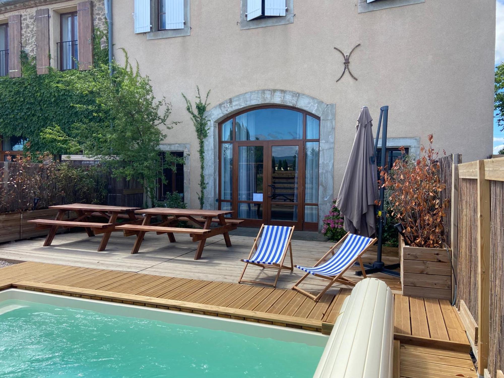 Maison, Canal Du Midi Piscine Homps  Zewnętrze zdjęcie